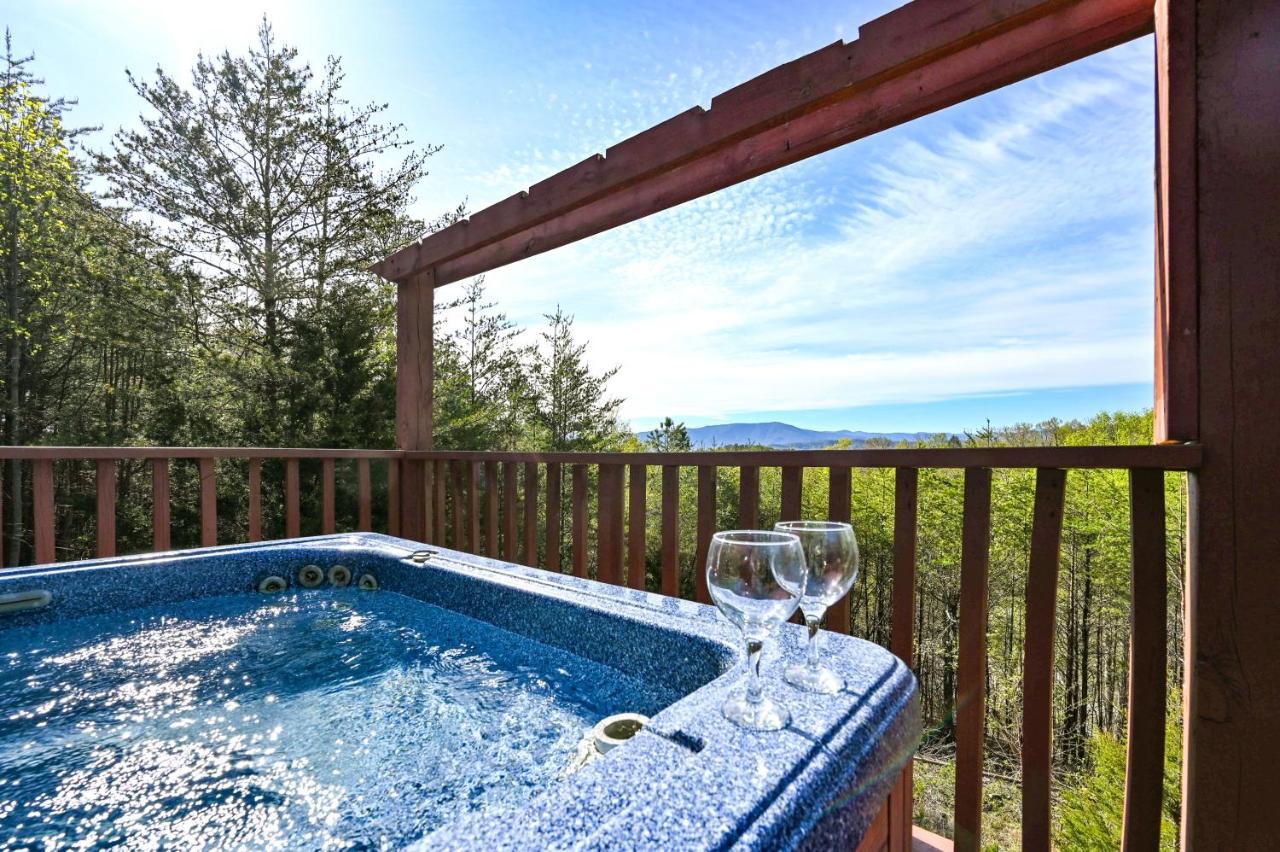 Private Mountain Cabin, Hot Tub Escape In The Smokies, With The View 세비어빌 외부 사진